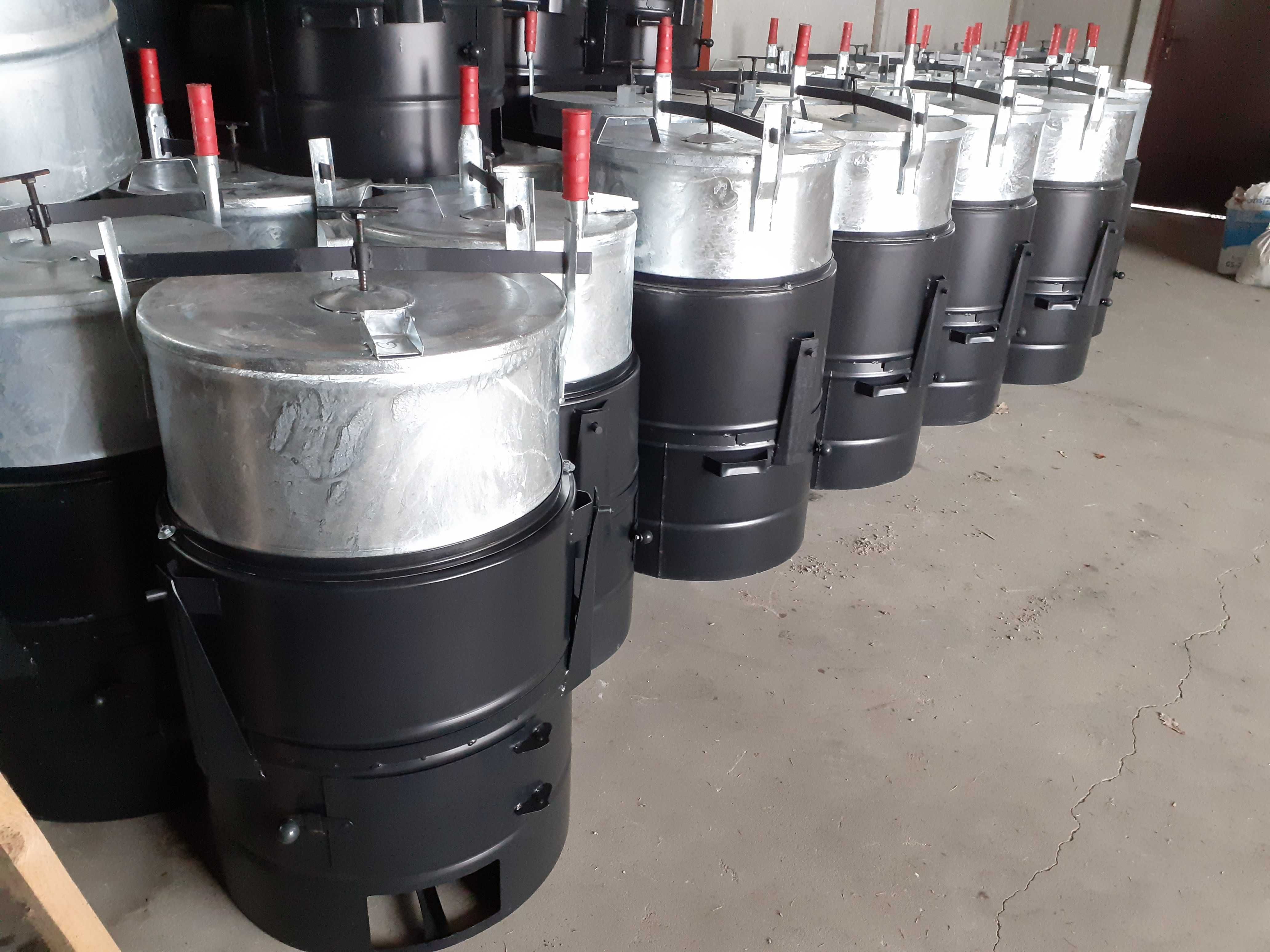 Parnik węglowy parownik ocynkowany Pojemność: 60L / 100L /160L WYSYŁKA