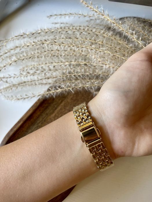 Zegarek złoty vintage Pinterest klasyczny nowy stal nierdze old money