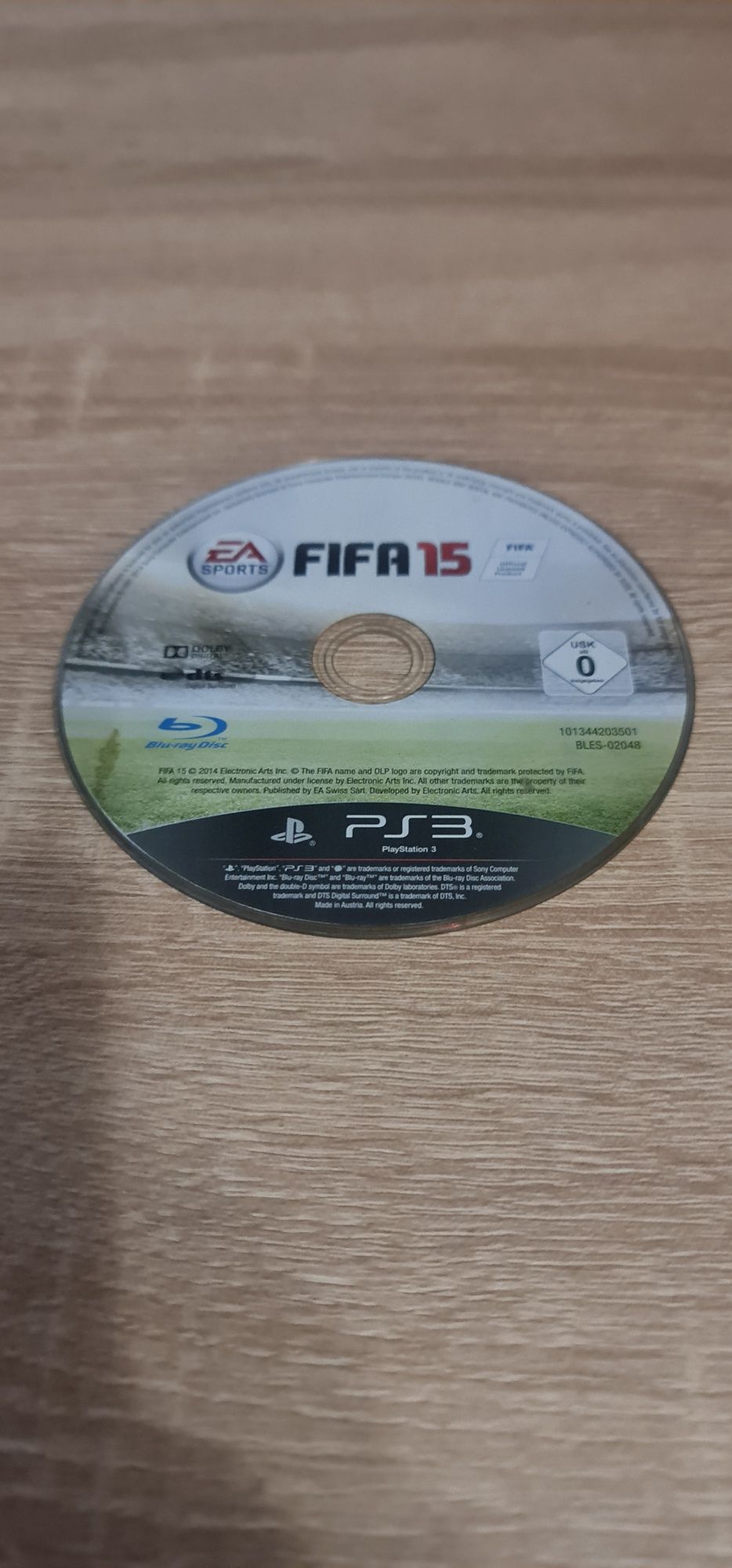 Fifa 15 ps3 brak pudełka