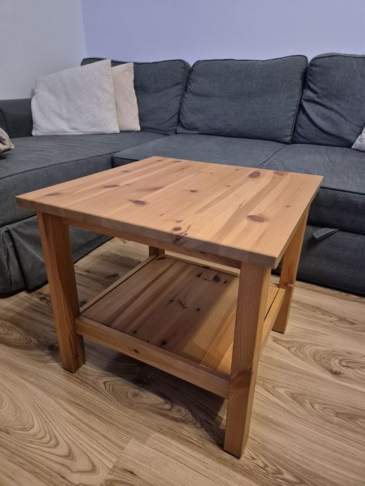 Stolik kawowy drewniany Ikea Hemnes 55 cm