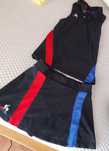 Le Coq Sportif, spódnica i top do tenisa, zestaw r. S