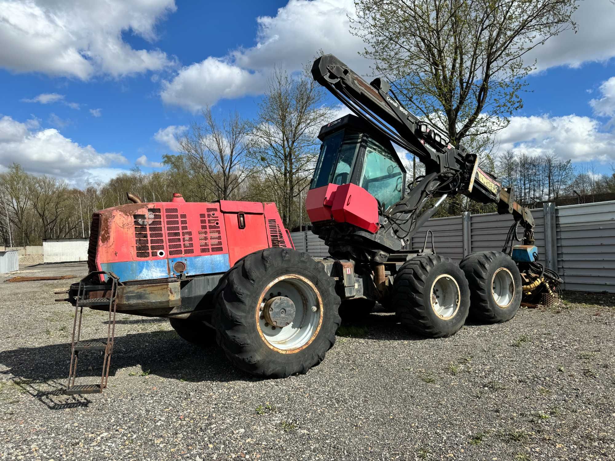 Harvester Valmet 911.1 2001 rok - Maszyna Leśna