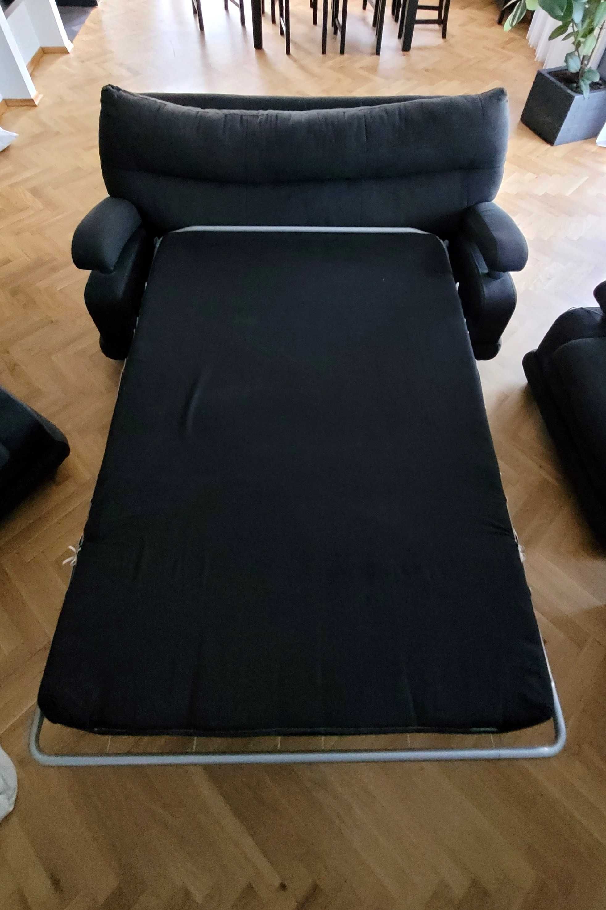 PILNE Wypoczynek - kanapa, 2 fotele, pufa