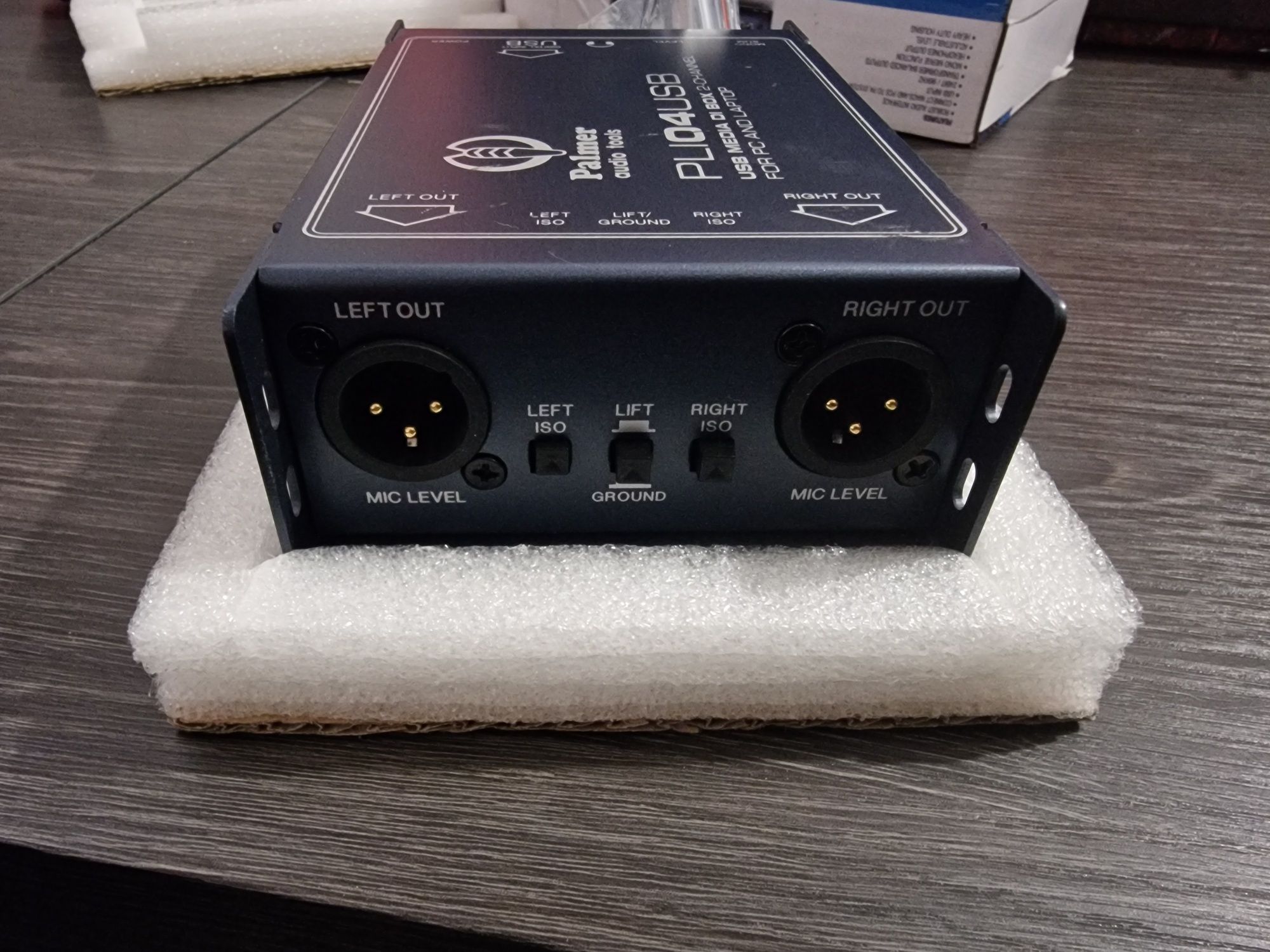 Palmer USB Media DI Box PLI 04 USB
PLI 04 USB