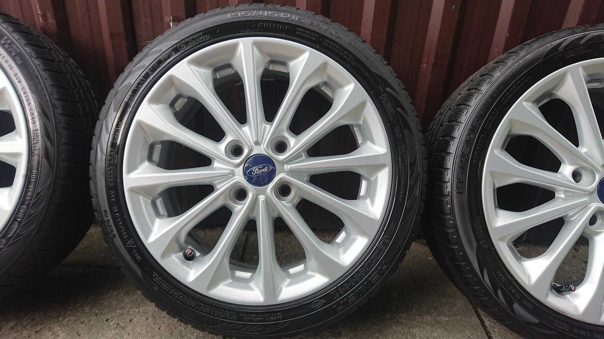 Koła Ford rozstaw 4x108 16" 6,5J ET 47,5 + opony zimowe Nokian