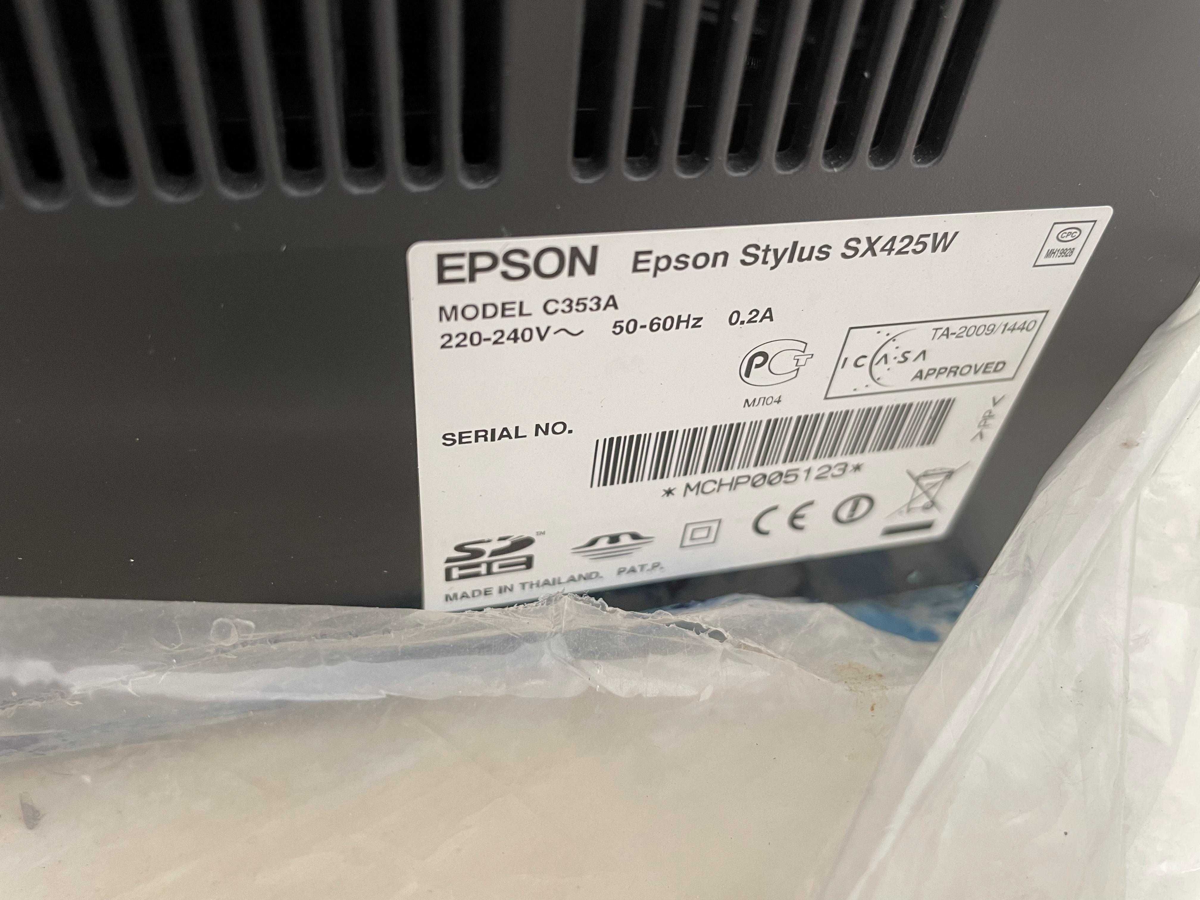 Принтер EPSON stylus sx425W