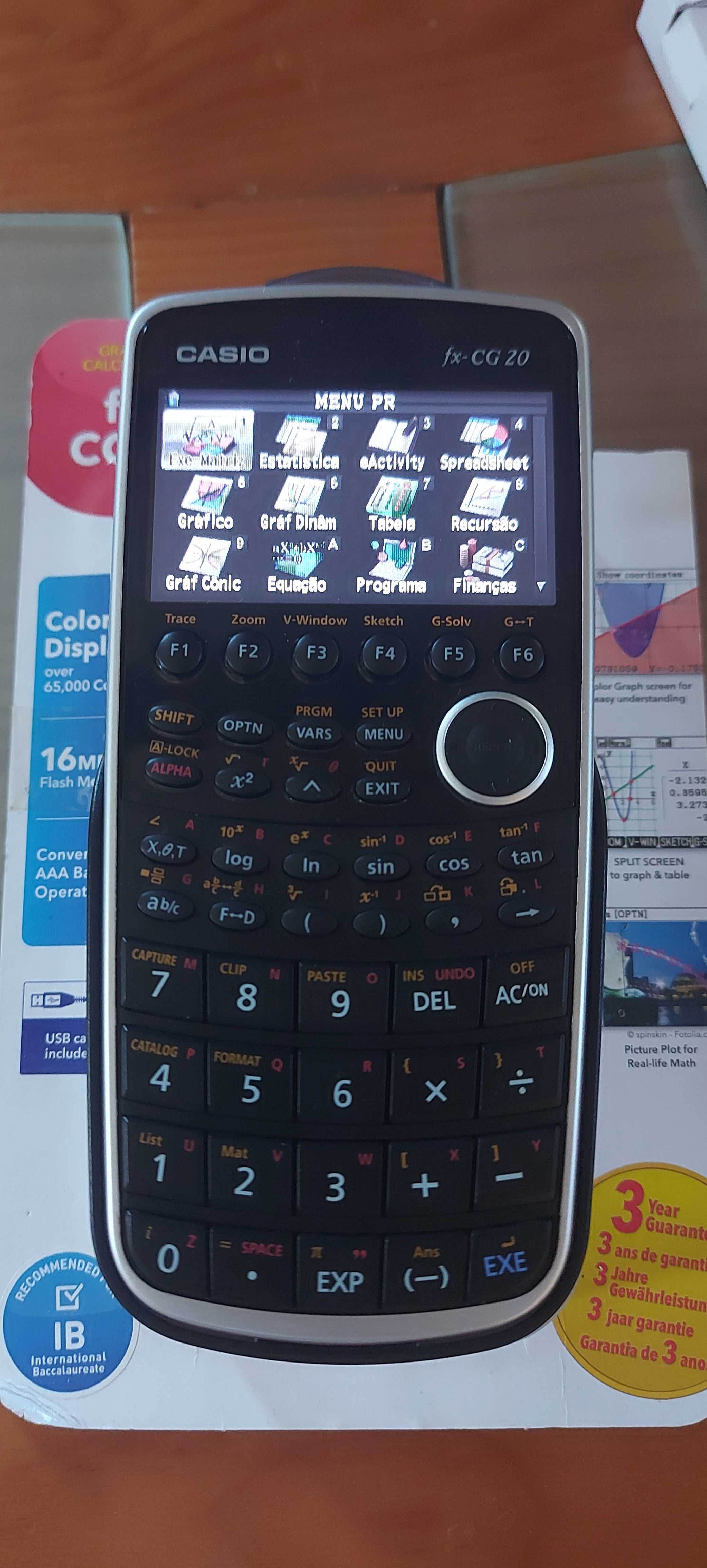 Calculadora gráfica Casio FX-CG20