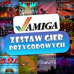 Zestaw gier przygodowych - dyskietki gry - Amiga 500, 600, 1200