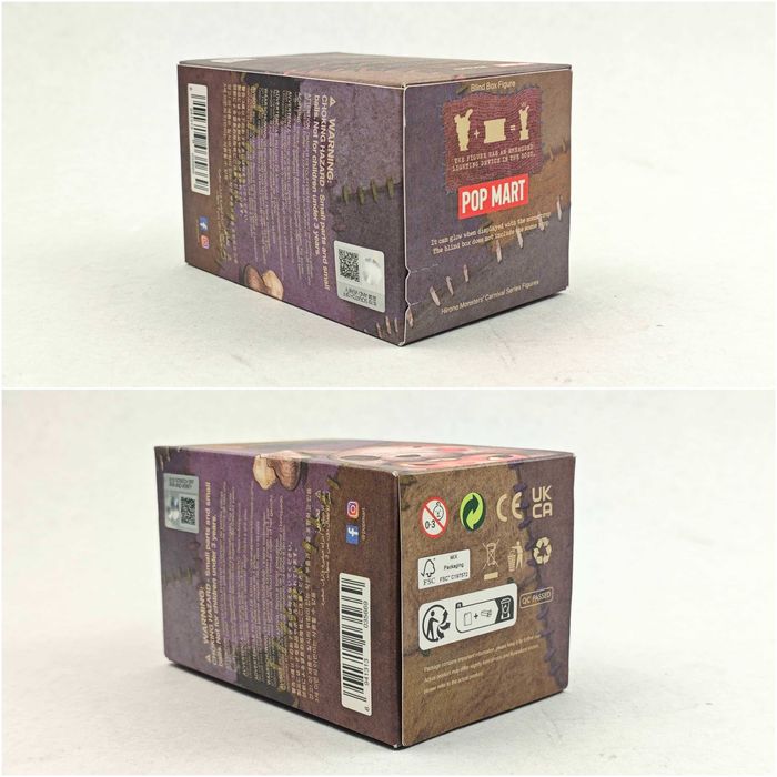 Колекційна фігурка Pop Mart Hirono Monsters Carnival "Zombie"