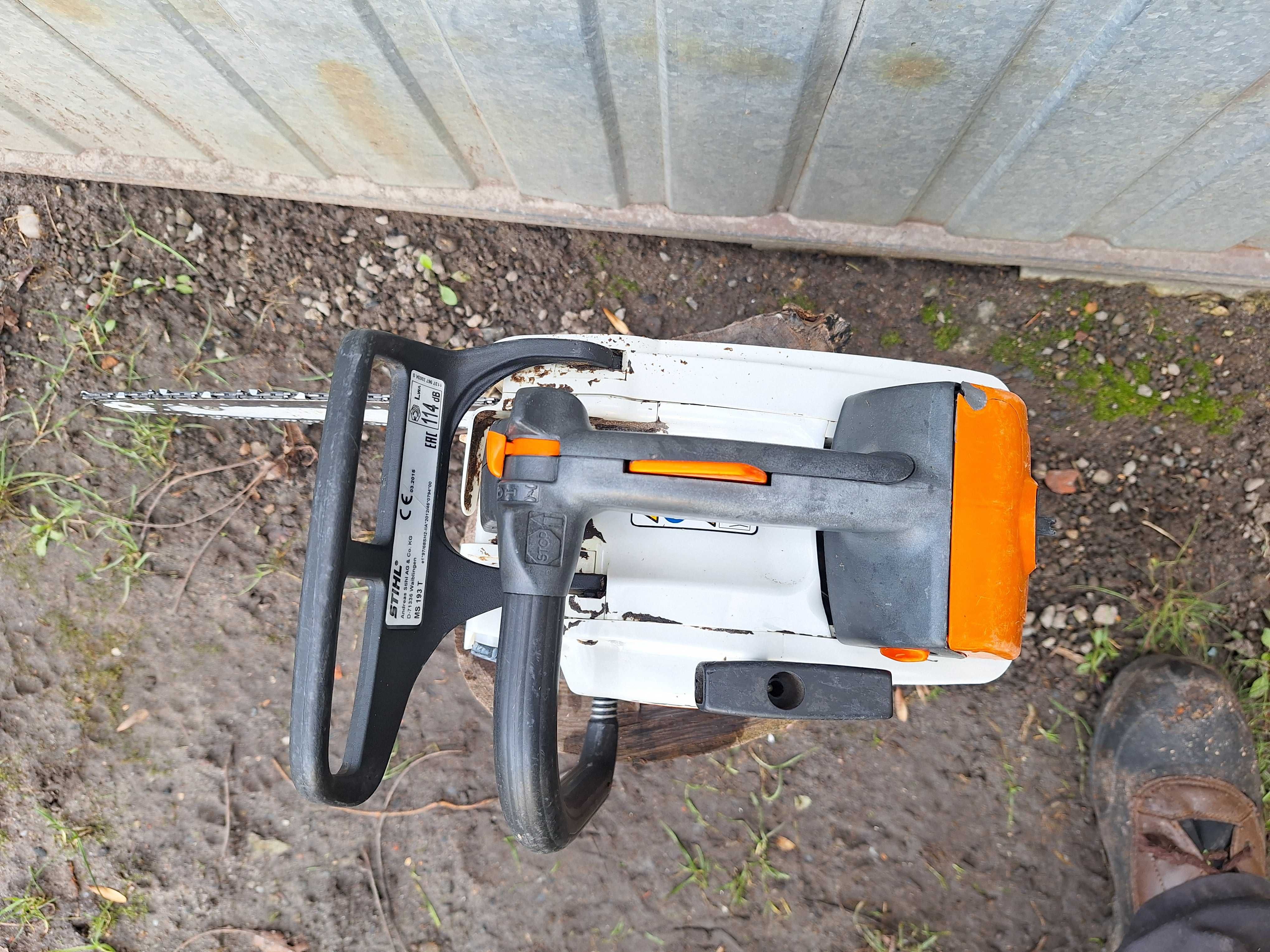 Piła spalinowa STIHL MS 193T moc 1,8 KM Gałęziówka