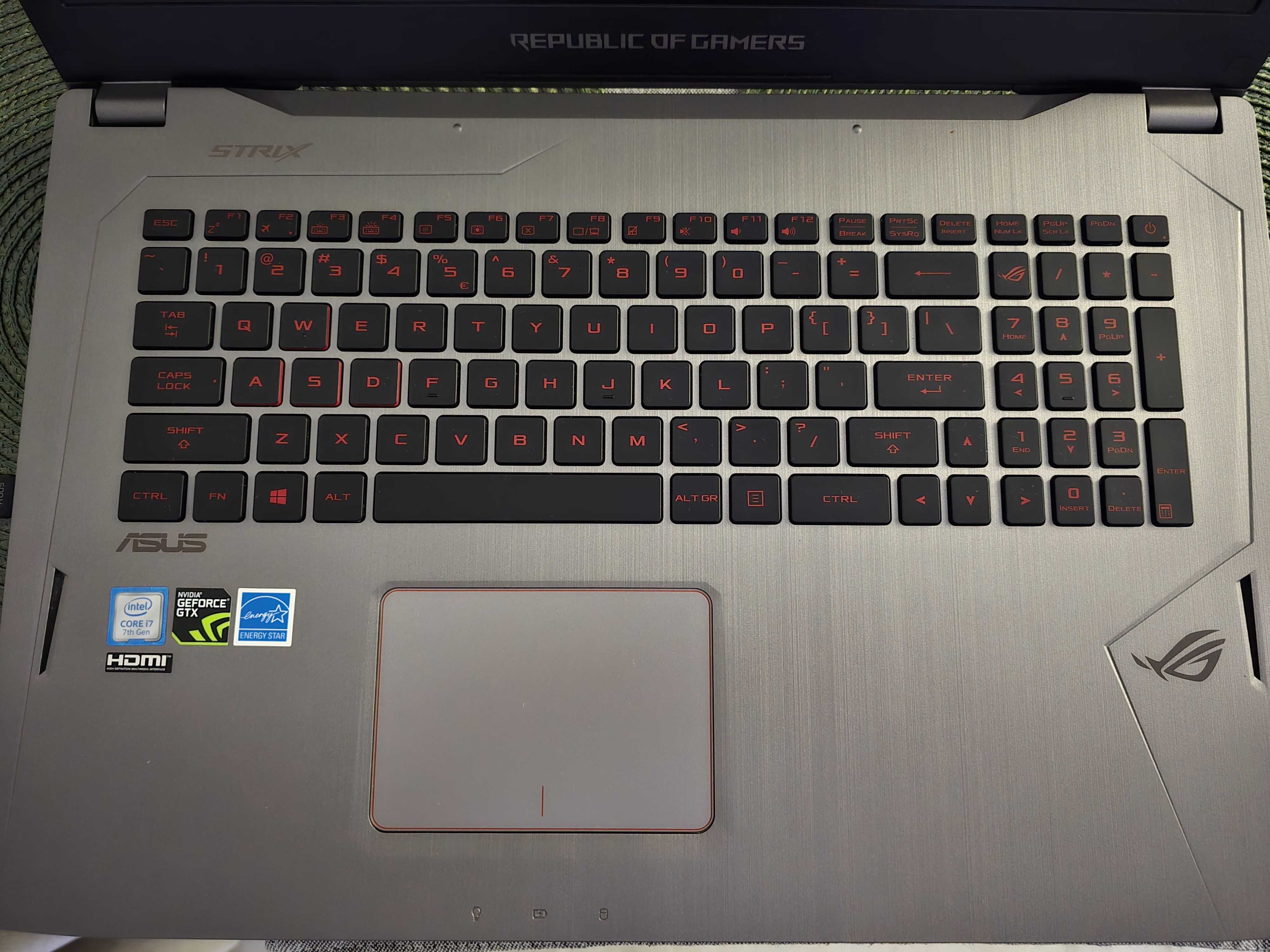 Notebook Asus GL702VS