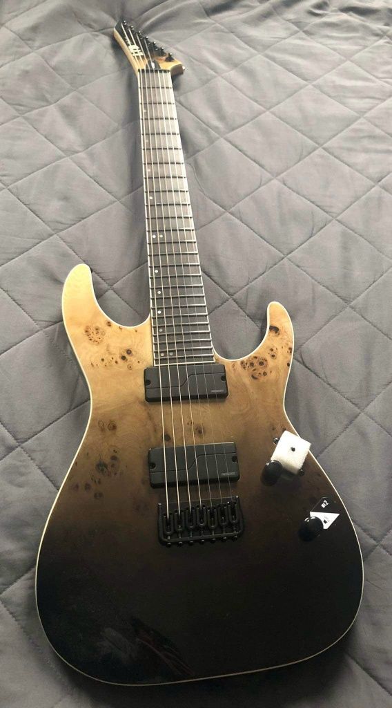 Gitara elektryczna ESP  LTD-M-1007  Deluxe  Black Fade NOWA