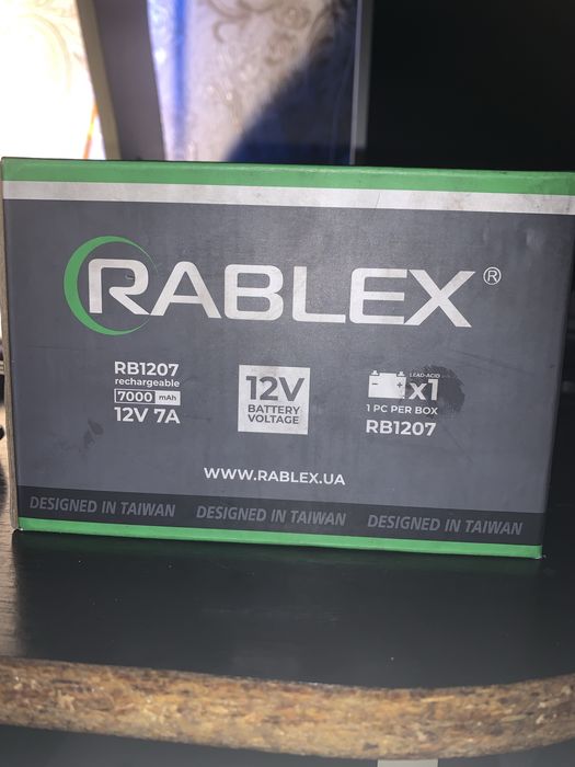 Акумулятор 12V 7A