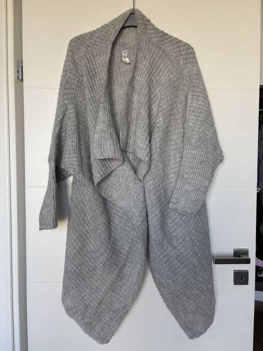 Kardigan szary polska produkcja nowy