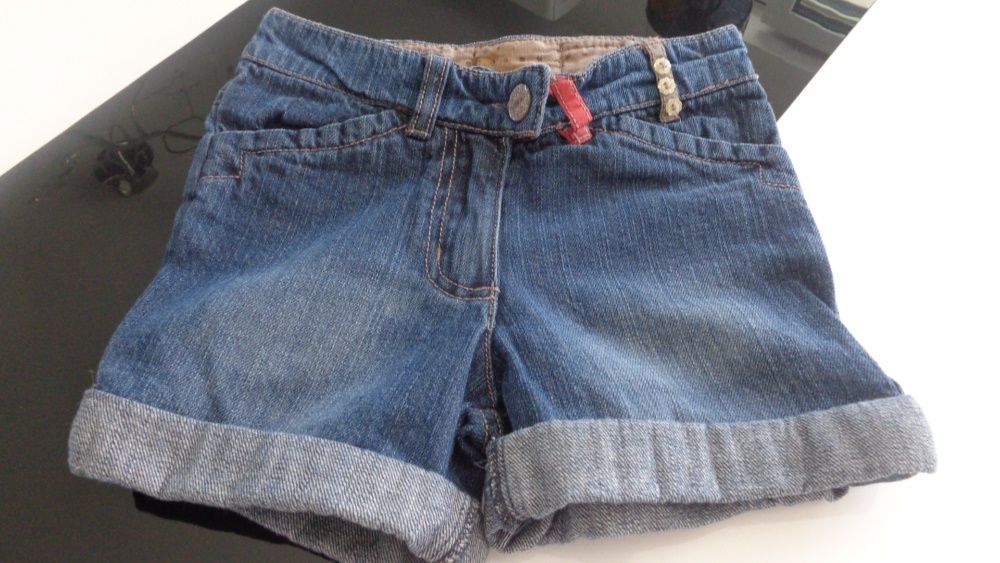 spodenki krótkie jeans