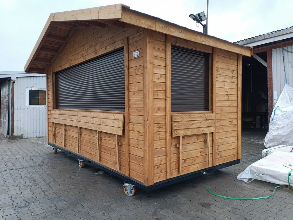 domek handlowy na kołach kiosk stragan producent