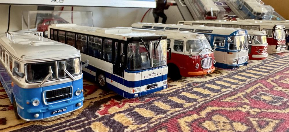 Kultowe Autobusy PRL-u 1:72 kolekcja!