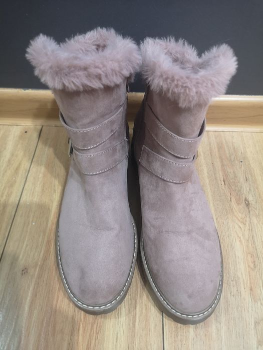 Botki z kożuszkiem Landrover rozm 39