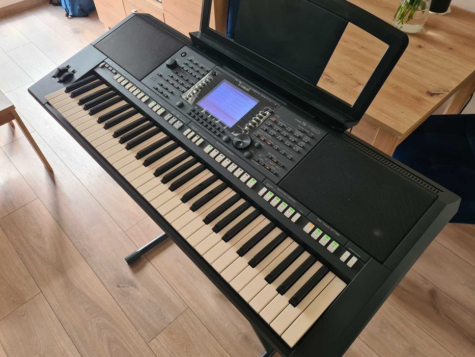 Keyboard Yamaha PSR S 750 + pokrowiec + rozszerzenia | profesjonalny