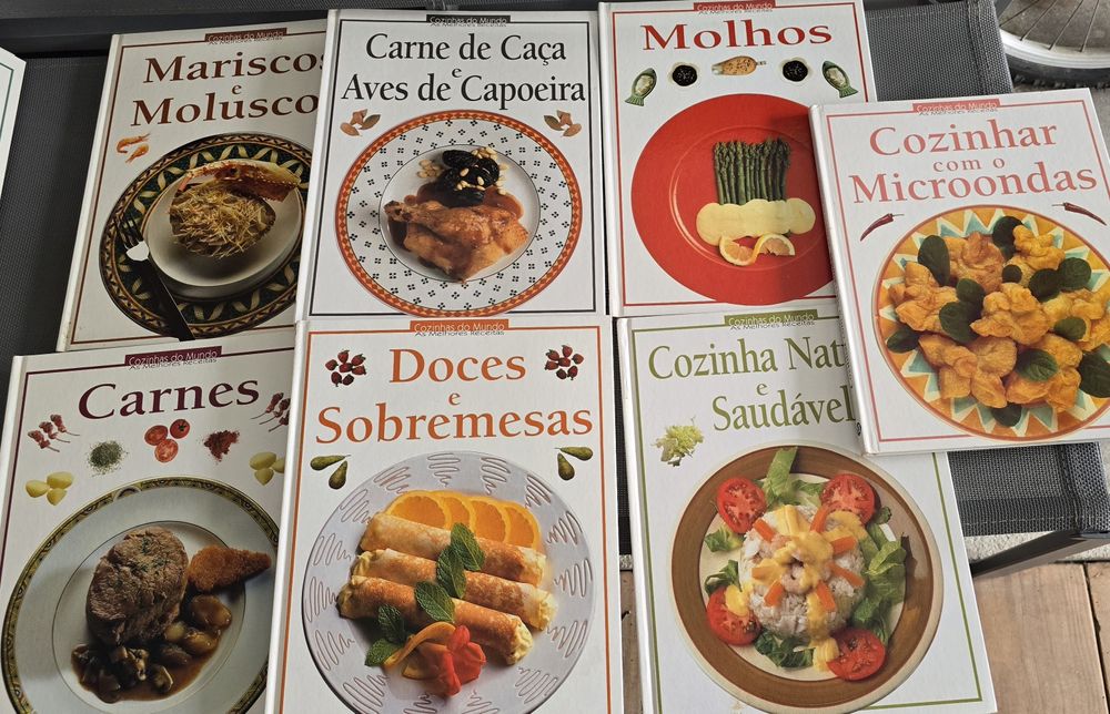 Coleção livros receitas
