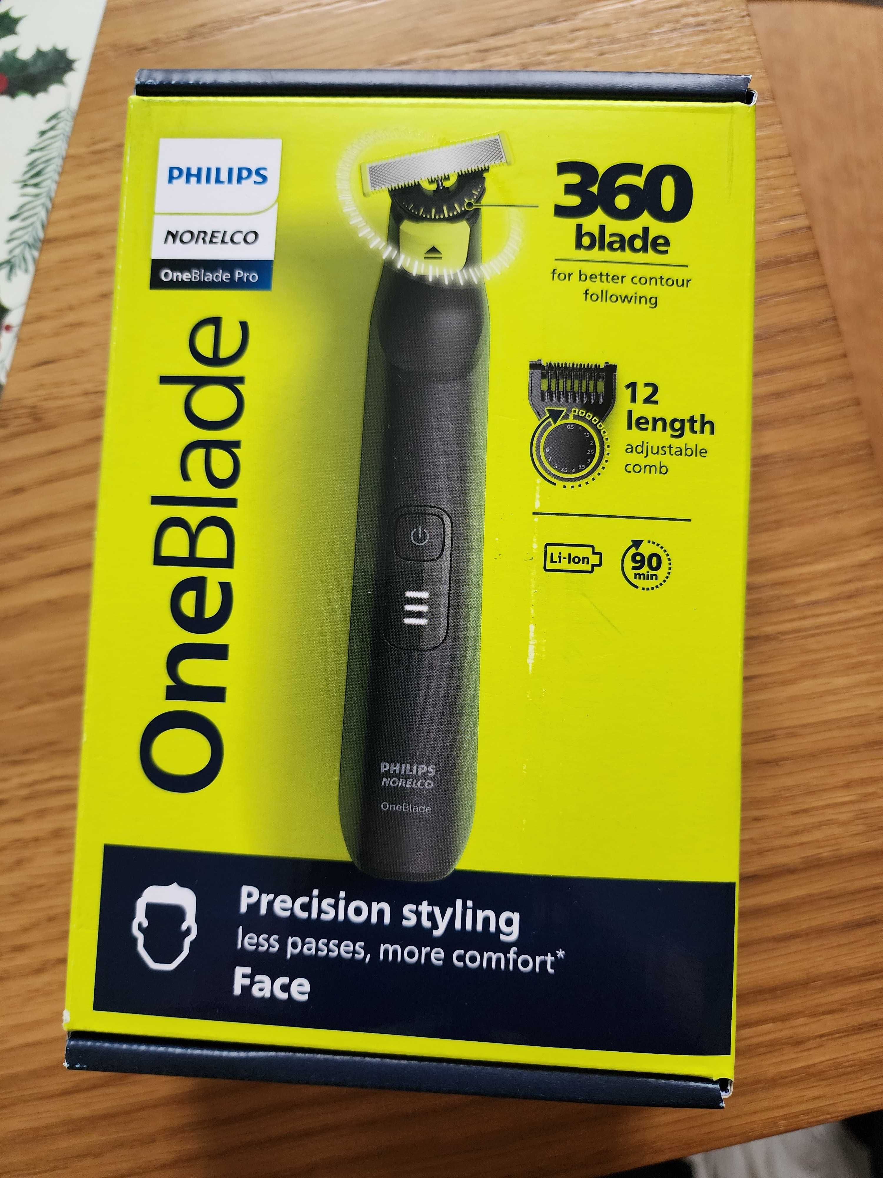 Чоловіча електробритва Philips Norelco OneBlade Pro 360 QP6531/70 NEW