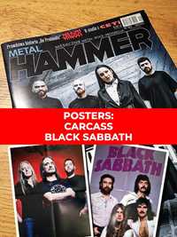 Metal Hammer 9/2021 - Jinjer, Plakaty XL: Carcass, Black Sabbath