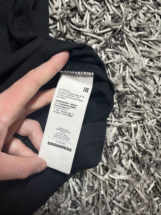 Dsquared2 футболка y2k drill casual fashion sk8