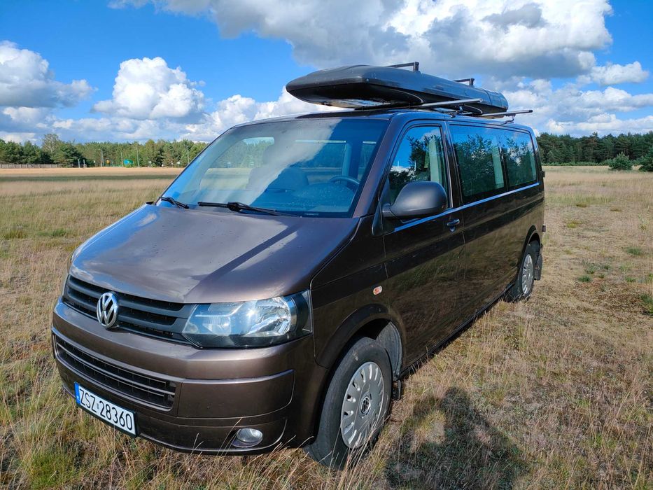 VW Caravelle 8 osobowy Piękny Brązowy metalik