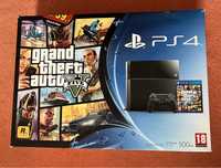 Playstation 4 com GTA V e FIFA17