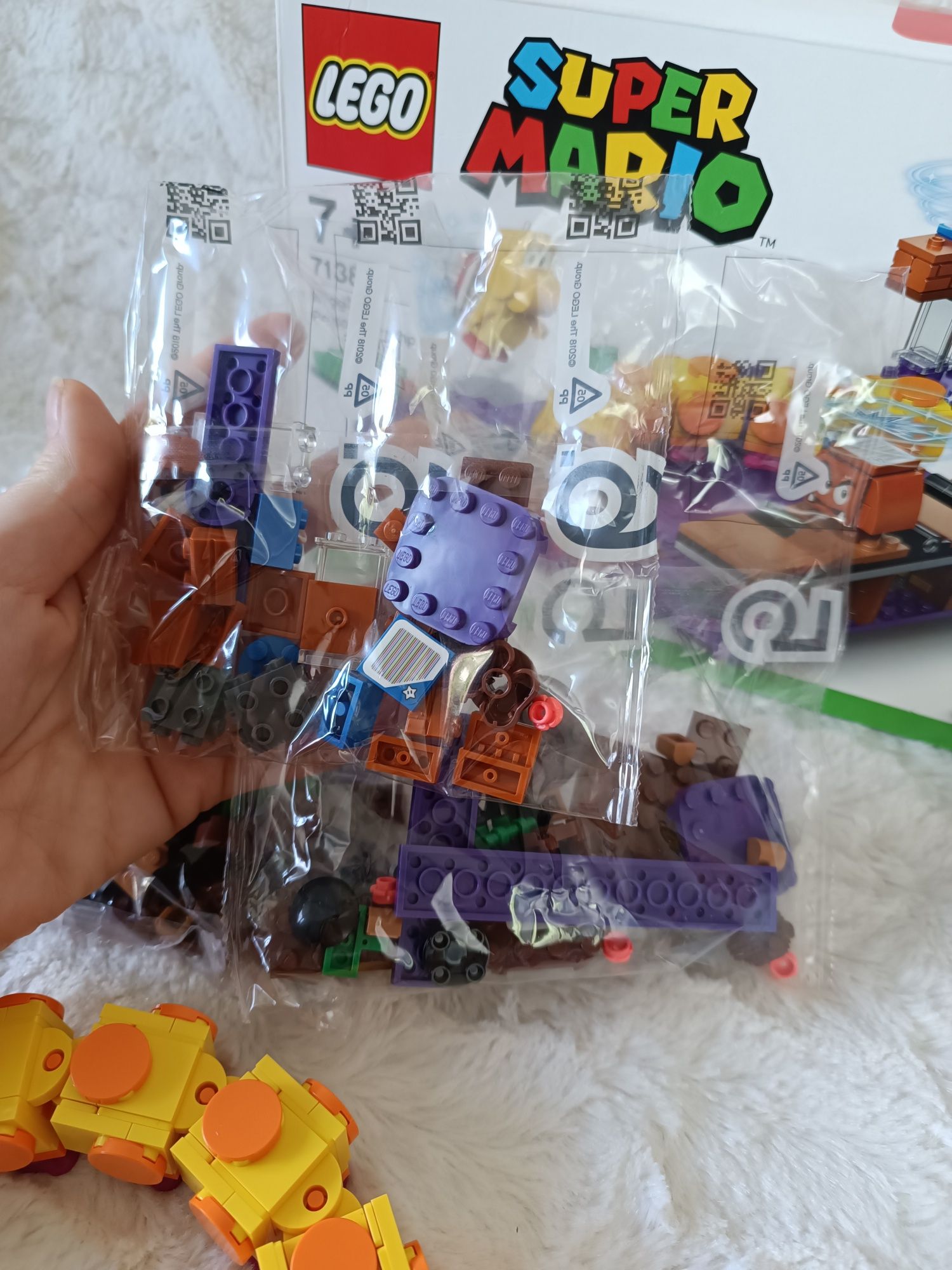 Klocki LEGO Mario 71383 Trujące bagno Wigglera