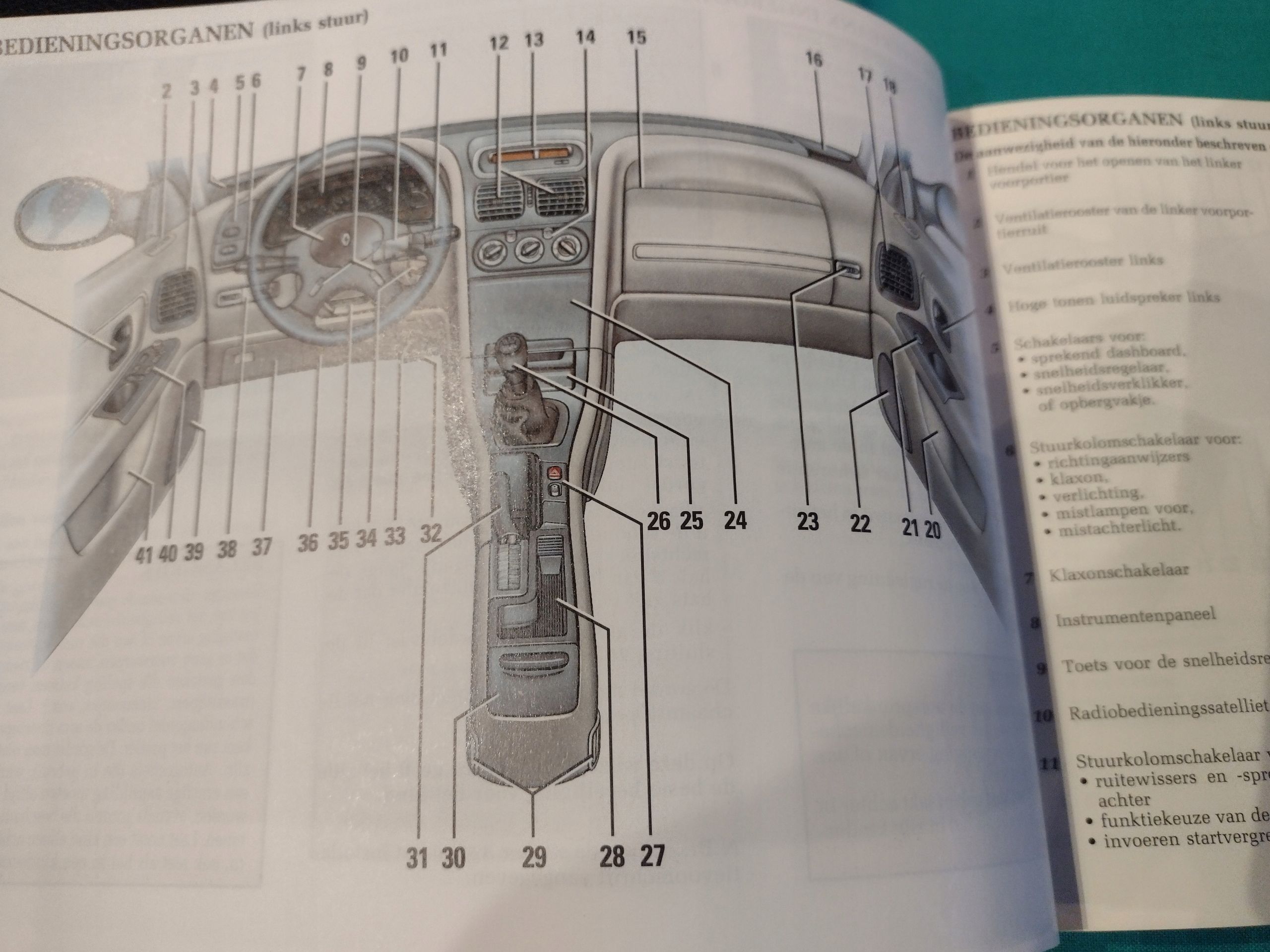 Renault Laguna 1 Instrukcja Obsługi Książka 1994