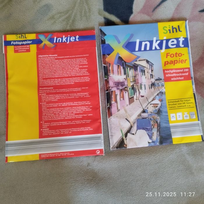 Фотобумага для принтера.