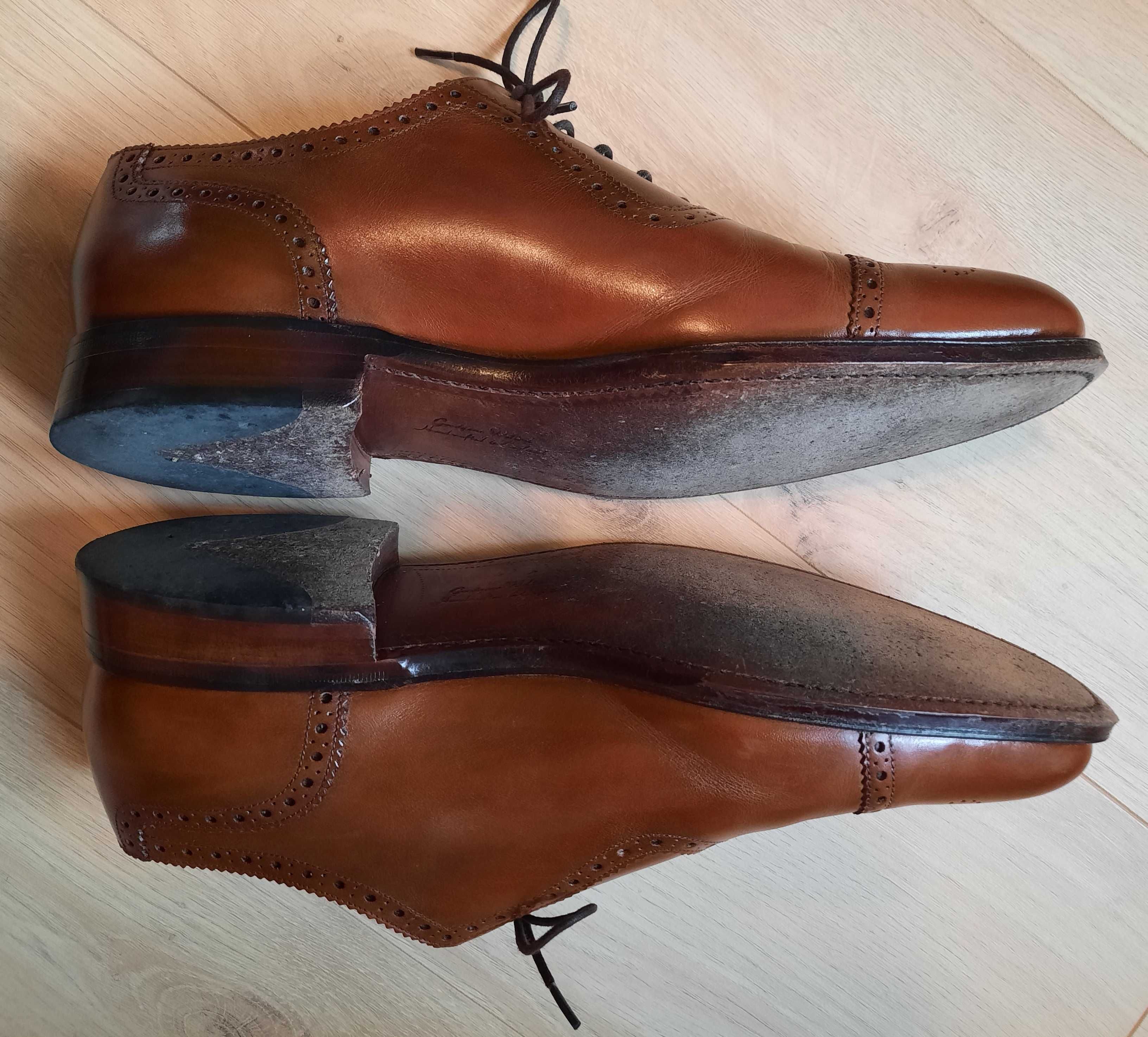 Loake 1880 Brogsy Strand Mahogany