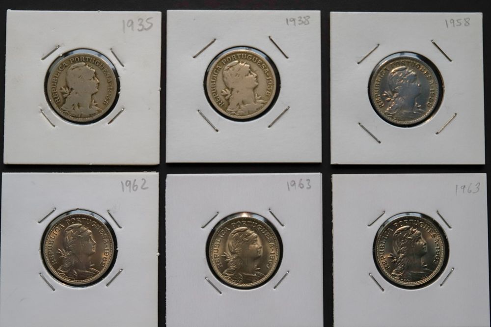 Moedas Portugal - 50 Centavos - Numismática