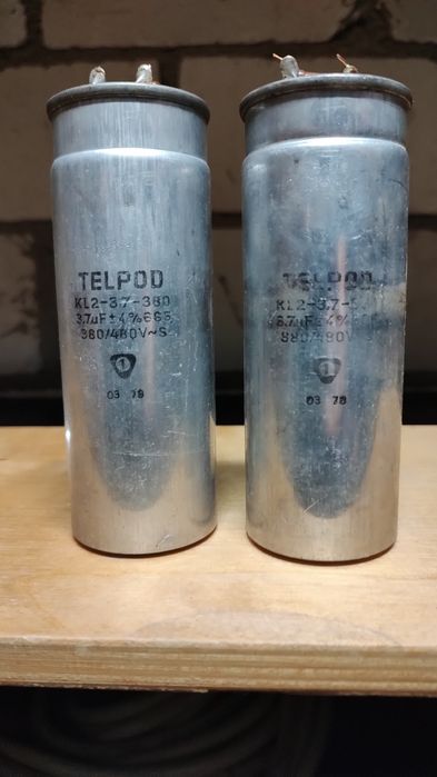 Kondensatory Telpod KL2-3,7-380 cena za 2 szt