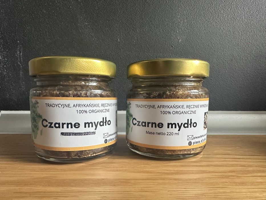 Naturalne czarne mydło 100 ml