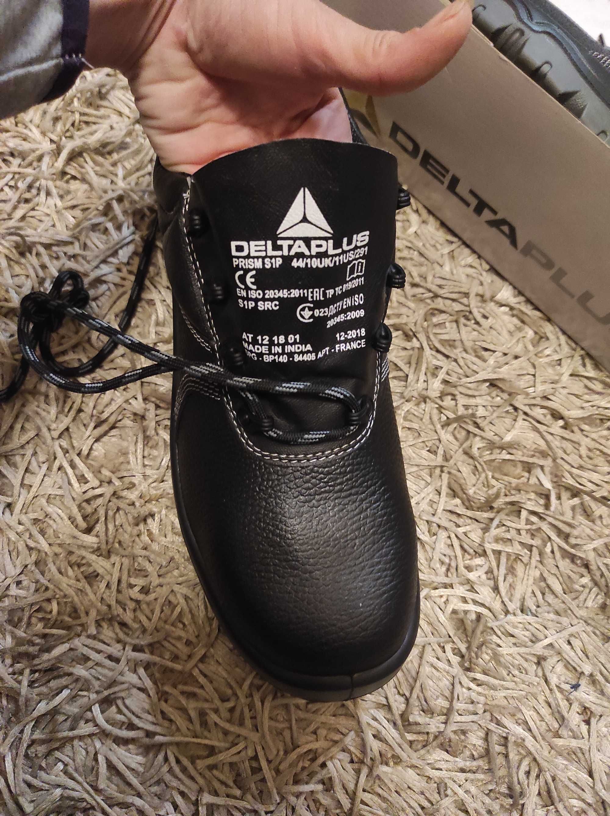 Спецобувь робочі черевики delta plus safety footweer S1P SRC 44 розмір