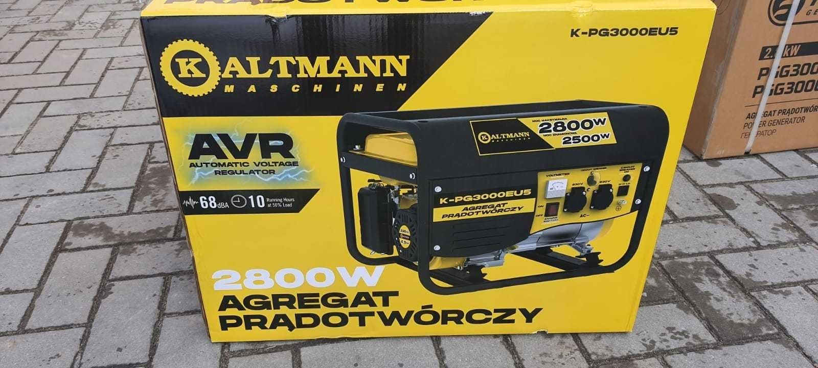 АКЦІЯ!!!БЕЗКОШТОВНА ДОСТАВКА Генератор Kaltmann K-PG3000EU5 2,8 кВт