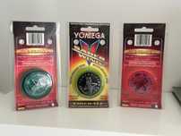 3 YO-YO Yomega antigos NOS