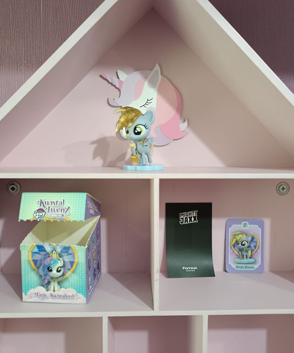 My Little Pony Derpy Hooves Kwistal Minty Jaxx Hasbro G4 unikat