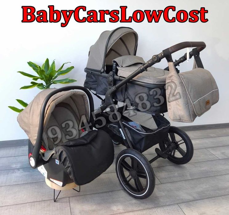 * CARRINHO DE BEBÉ TRIO * 3 em 1 * NOVOS * Oportunidade + Ofertas *