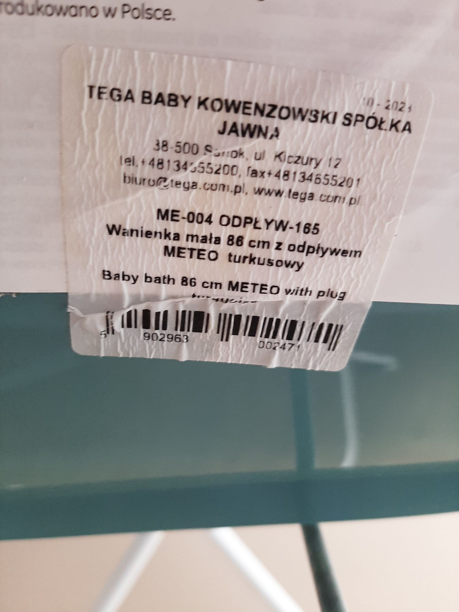 Wanienka ze stojakiem