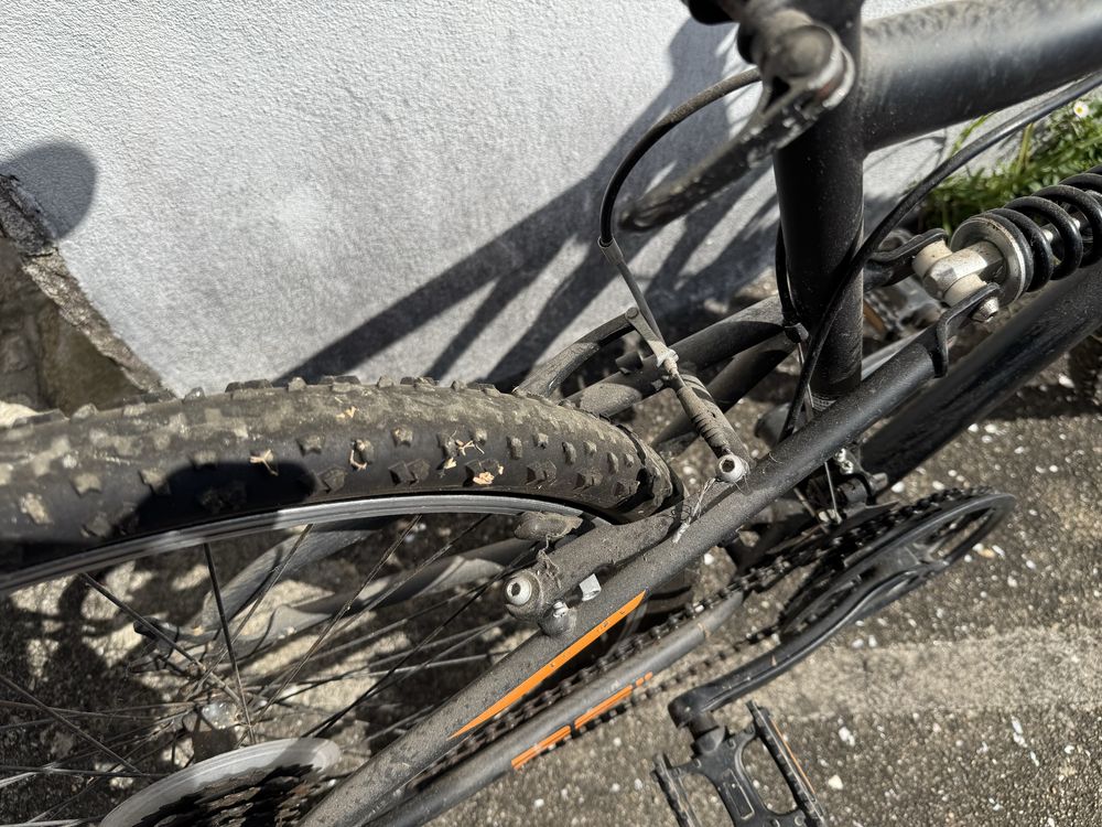 Bicicleta para desocupar
