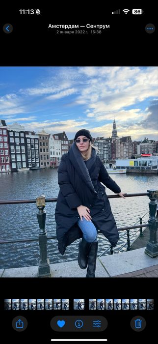 Пуховик зимняя куртка , очень теплая