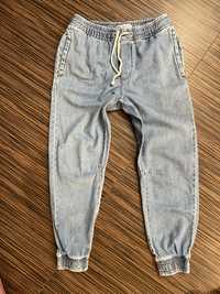 Jeansowe Joggery Zara S i Bershka XS