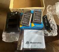 Зарядний пристрій та 2 акумулятори PowerExtra BLN-1