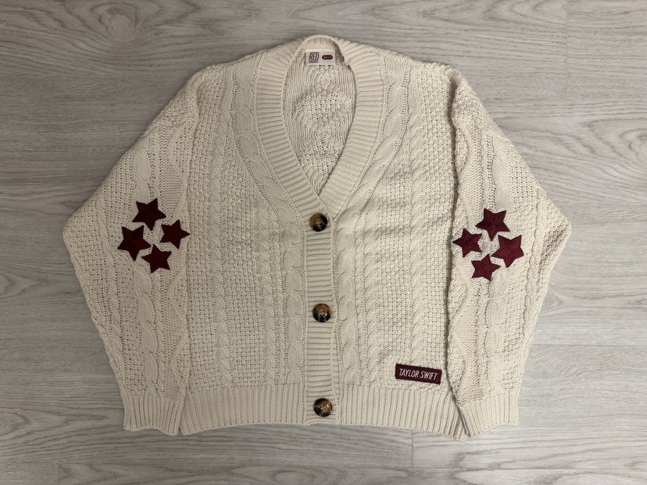 Taylor Swift Oficjalny Cardigan Red M/L Limitowana Edycja