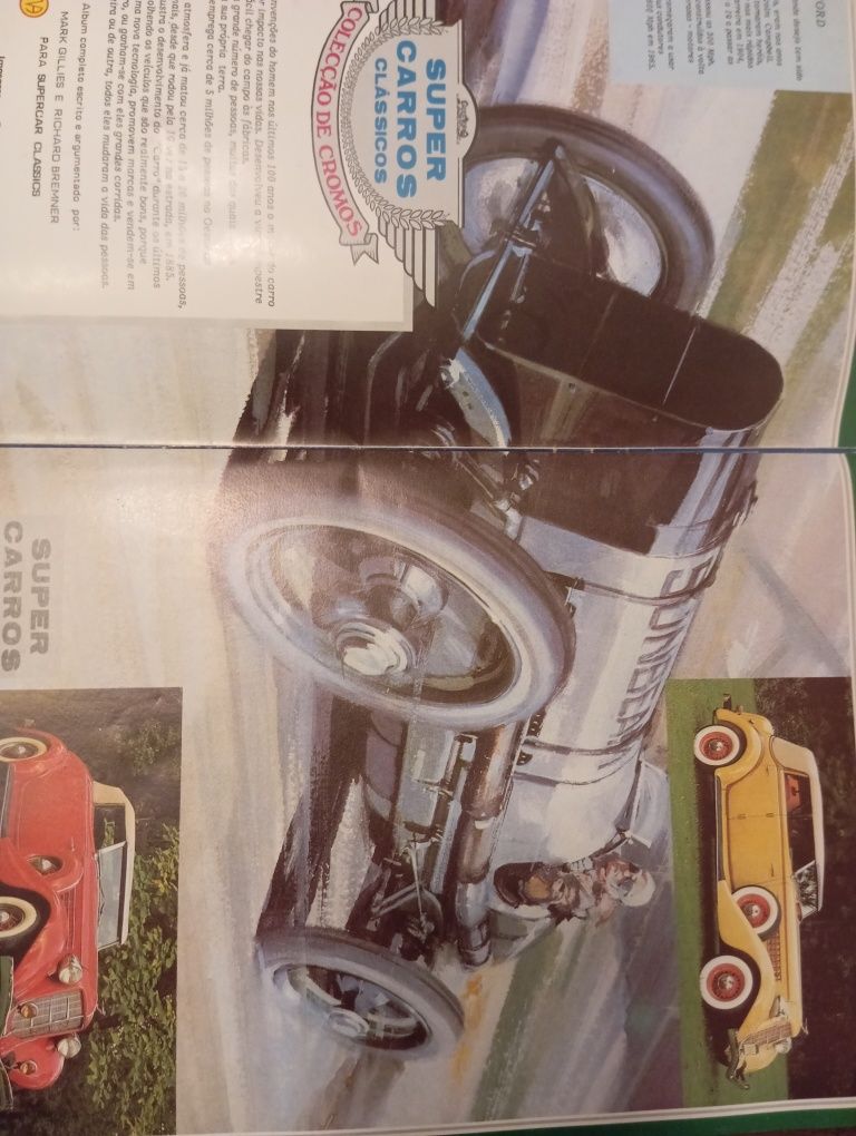 Caderneta Super Carros Clássicos (completa)