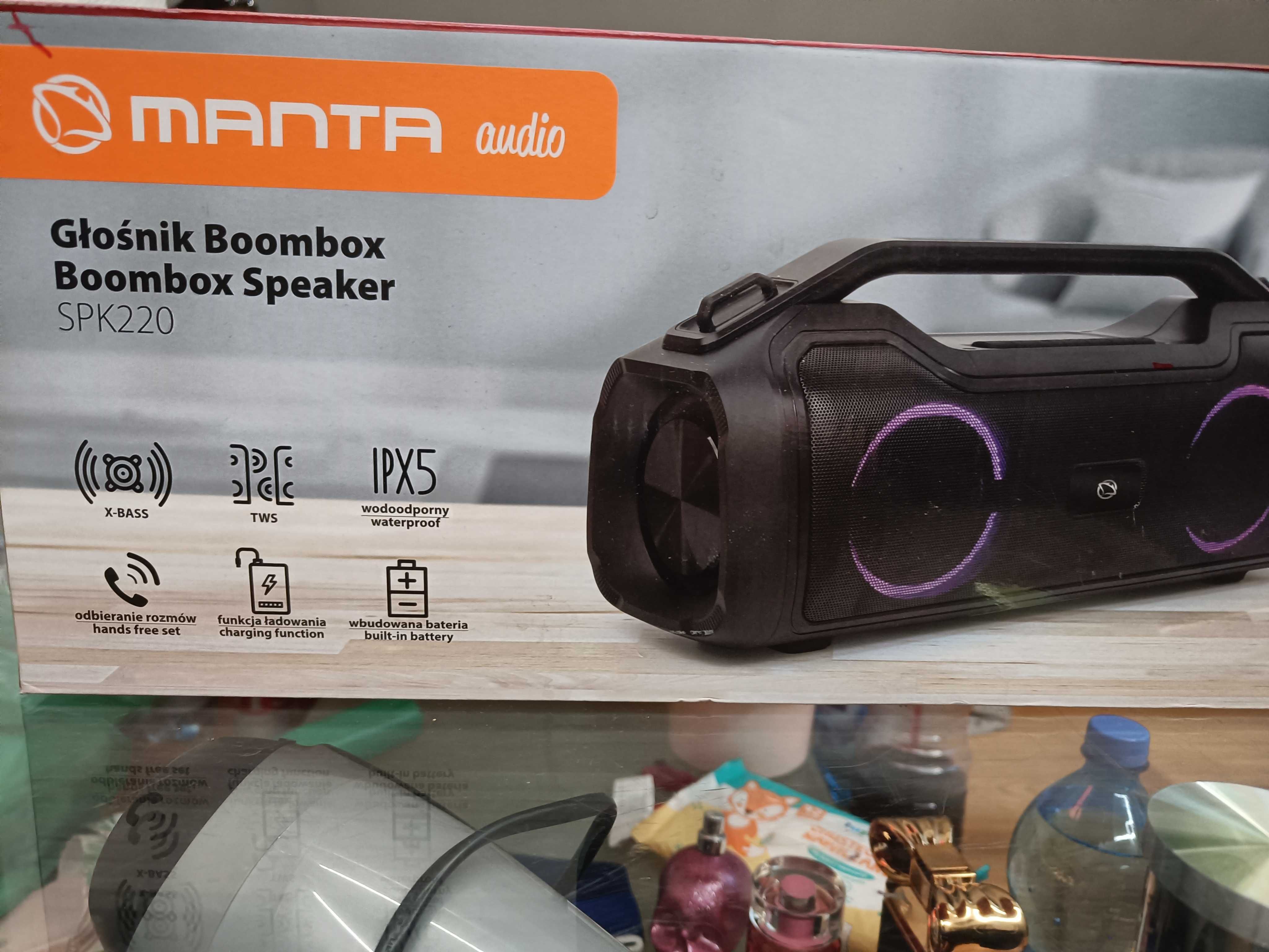 Boombox Manta Bt Spk220 50w