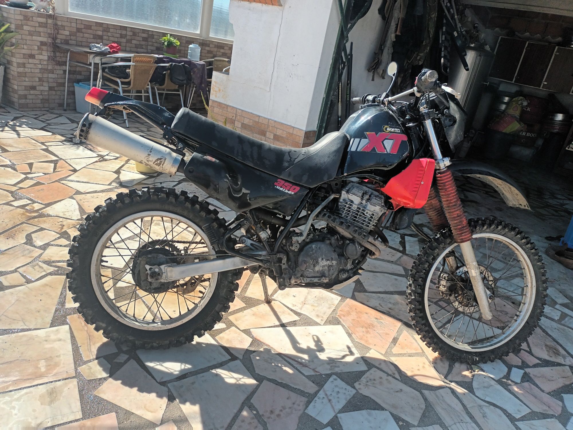 Mota Yamaha XT 350